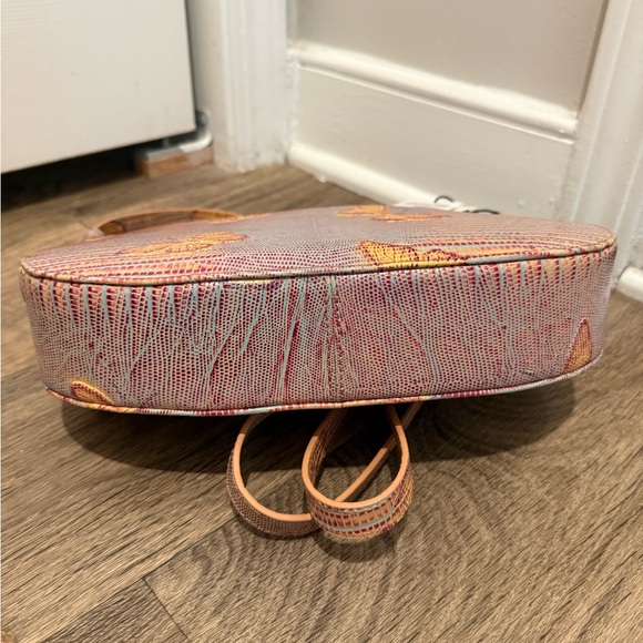 Brahmin Melbourne Shayna Crossbody Bag in Mandarin Orange NWT - Picture 7 of 9